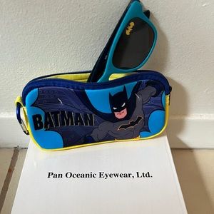 Batman sunglasses with zippered case